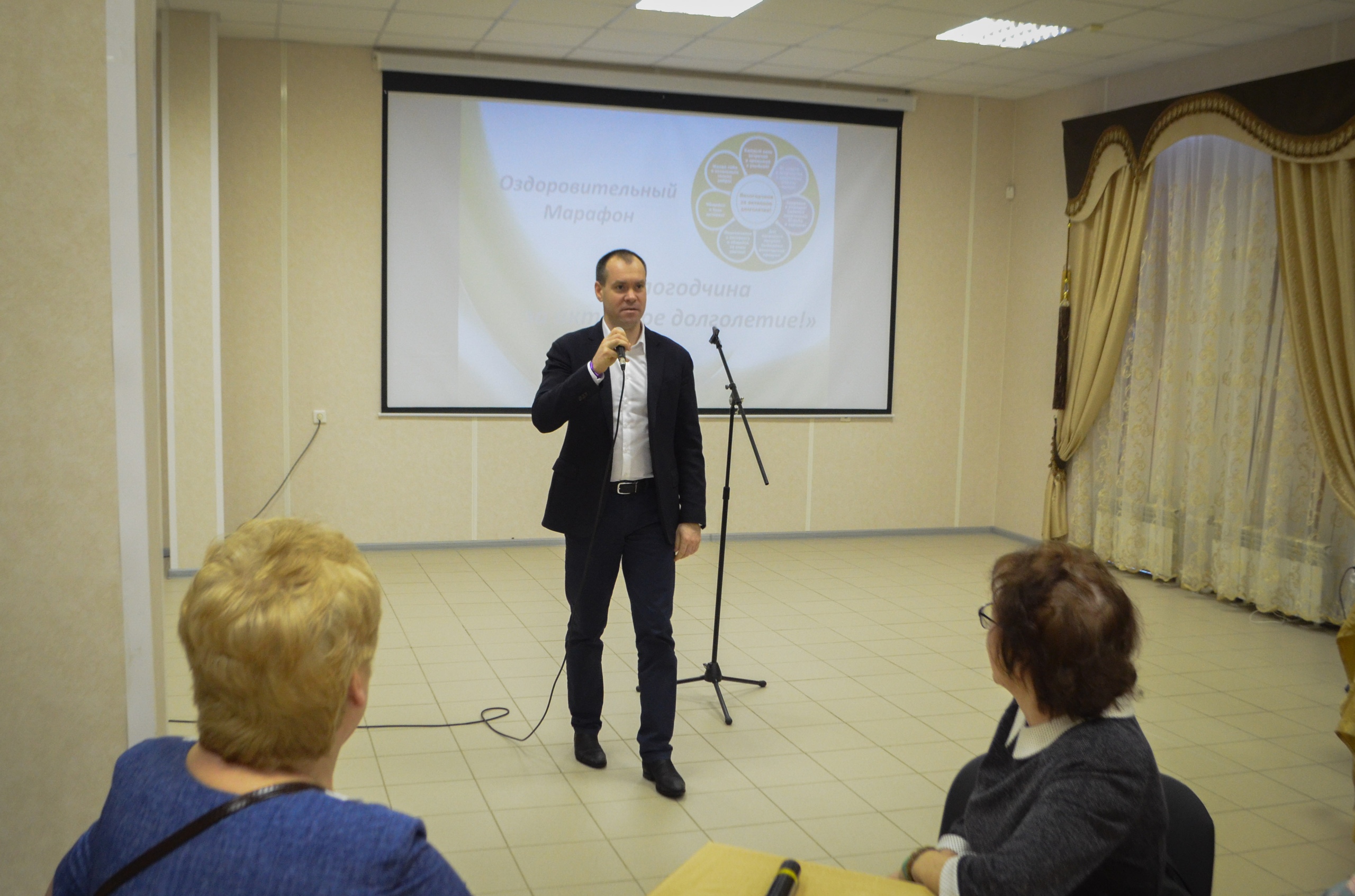 Ветераны Вологодского района стали первопроходцами оздоровительного марафона «Вологодчина за активное долголетие!»